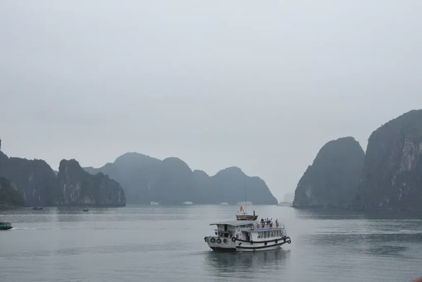 A luxury cruise in Ha Long Bay, Vietnam